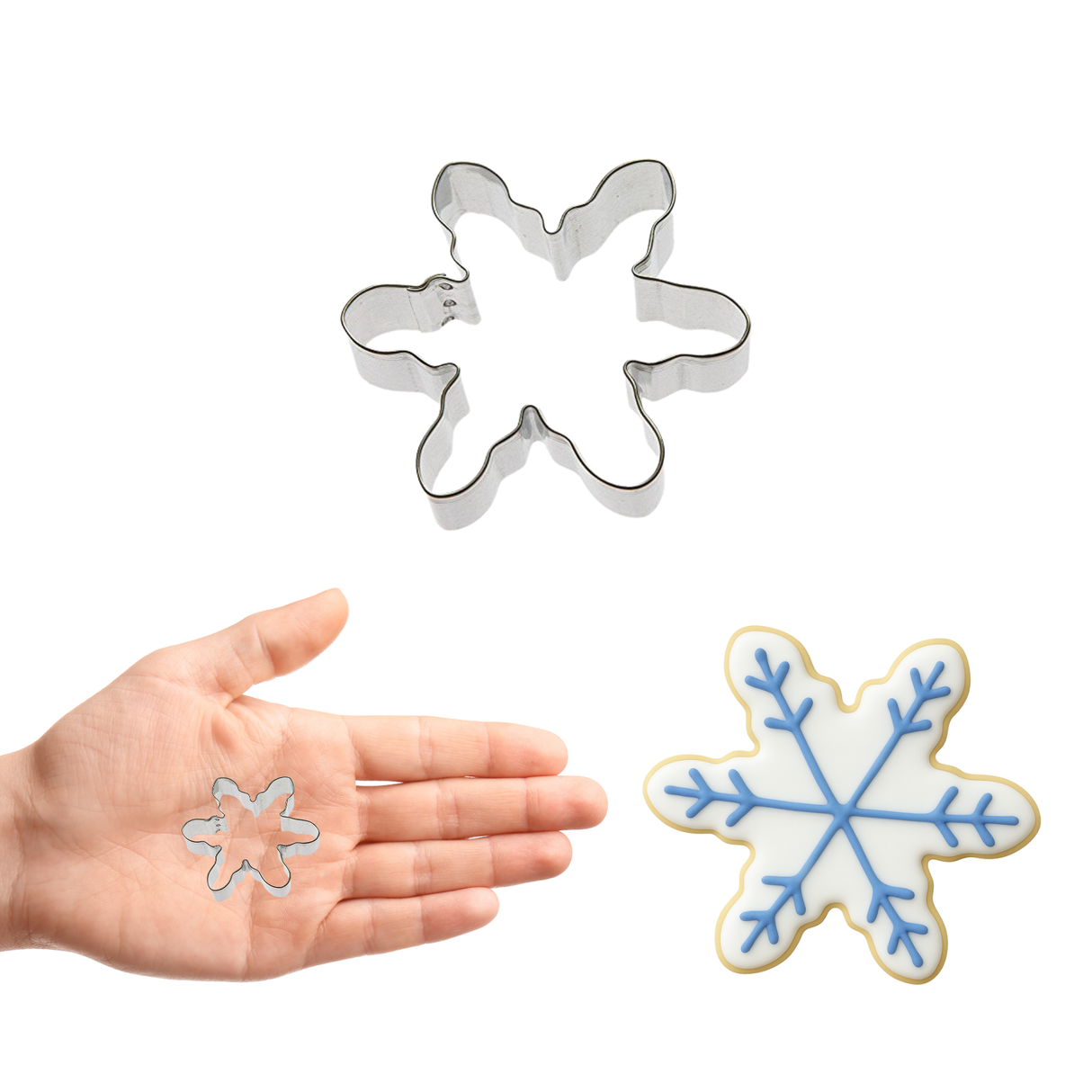 Mini Snowflake Cookie Cutter 1.5 in M130