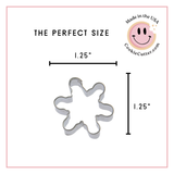 Mini Snowflake Cookie Cutter 1.5 in M130