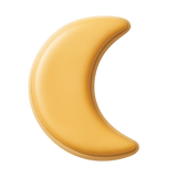 Mini Crescent Moon Cookie Cutter 1.25 in M139