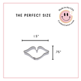 Mini Lips Cookie Cutter 1.6 in M176