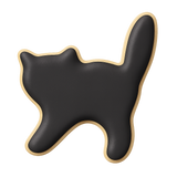 Mini Scary Cat Cookie Cutter 1.5 in M19