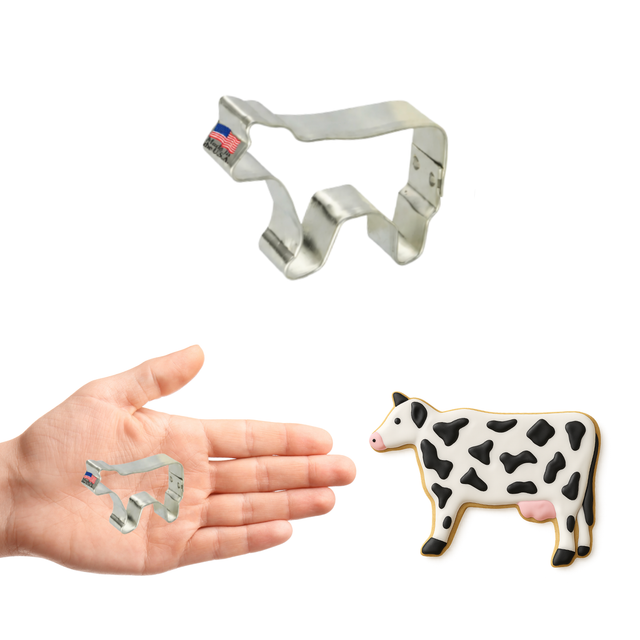 Mini Cow Cookie Cutter 2.25 in M47