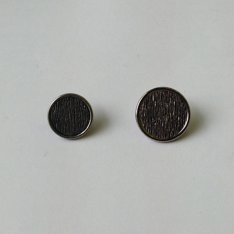 Antique Silver Texture Metal Buttons - Metal Fabric, Antique Silver Texture