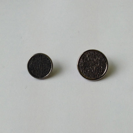 Antique Silver Texture Metal Buttons - Metal Fabric, Antique Silver Texture