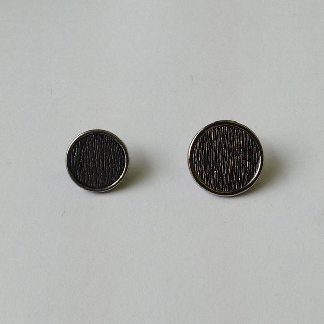 Antique Silver Texture Metal Buttons - Metal Fabric, Antique Silver Texture