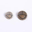 Antique Brass Metal Buttons - Antique Brass Metal Fabric