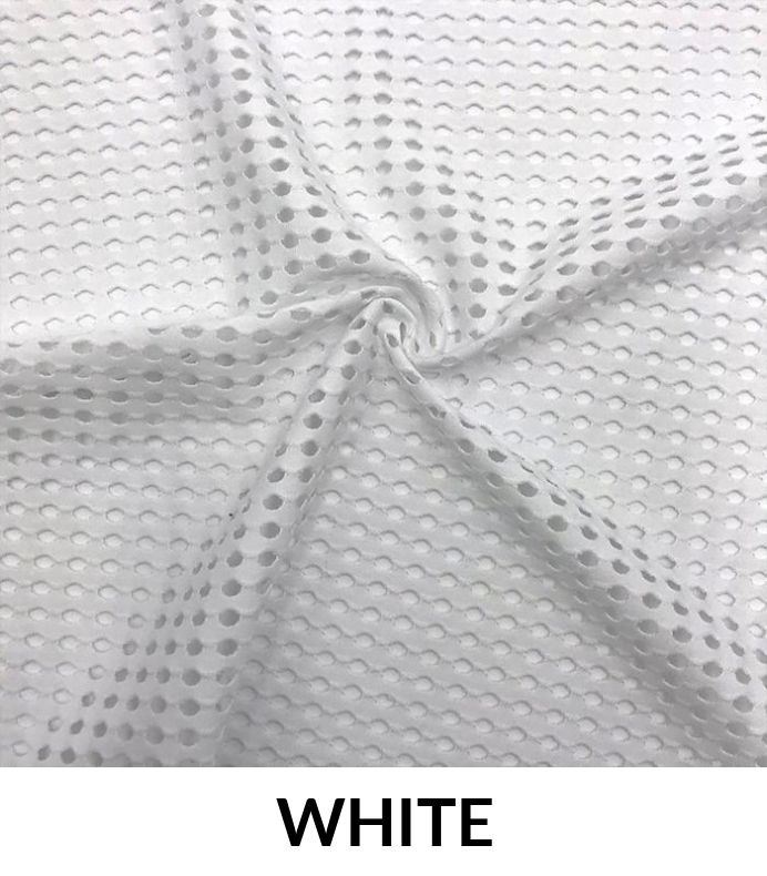 LUX FISNET M6 Polyester Mesh Fabric - 150 GSM, Style VLA3101
