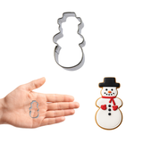 Mini Snowman Cookie Cutter 1.75 in M88