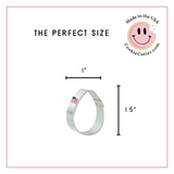 Mini Egg Cookie Cutter 1.5 in M97