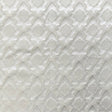 Magda Fabric 100 Percent Polyester Fabric - Shiny Diamond/Round-Shaped Damask Embossed Jacquard, 55" Width (1 Yard)