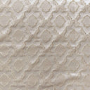 Magda Fabric 100 Percent Polyester Fabric - Shiny Diamond/Round-Shaped Damask Embossed Jacquard, 55" Width (1 Yard)