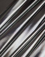 Shiny Foiled Spandex Silver