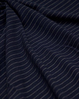 Pinstripe Linen Blend Navy