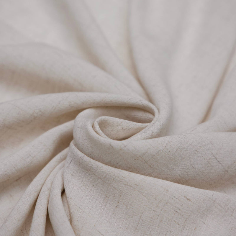 Soft Washed Linen Cream Rayon Blend