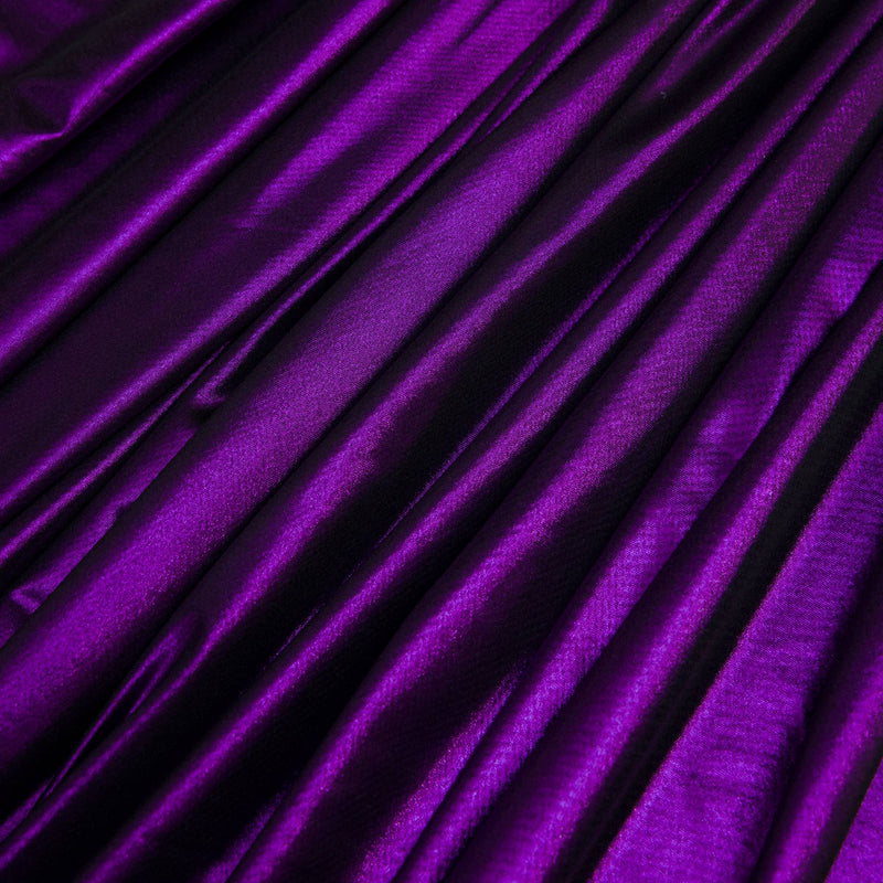 Purple Performance Foiled Spandex