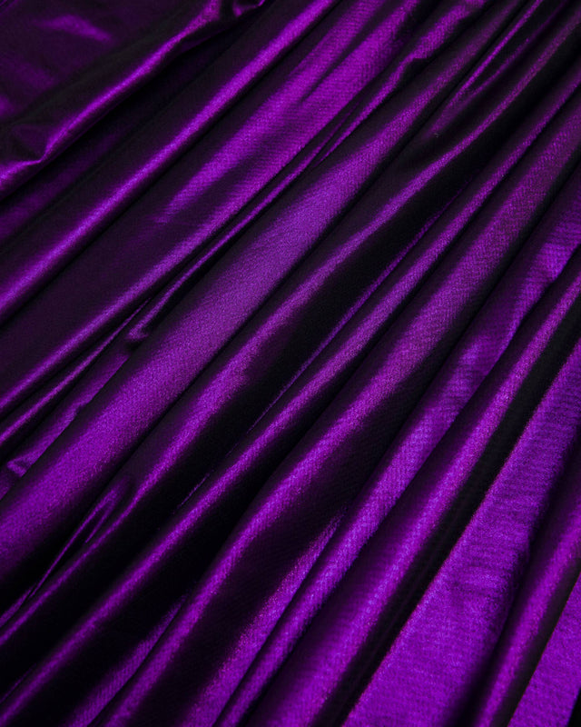 Purple Performance Foiled Spandex