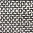 Malia Circular Cut Velvet Fabric - Two Toned Circle Pattern, 55" Width (1 Yard)