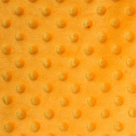Minky Dimple Dot Faux Fur Fabric - 100 Percent Polyester, Embossed Dimple Dot, 60" Width (1 Yard)