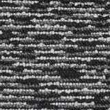 Manson Textured Boucle Linen Look Polyester Acrylic Fabric - Silver, Gray, Black, 61" Width (1 Yard)