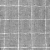 Mariah Fabric - Linen Look Checkered Square Pattern, 55" Width (1 Yard)