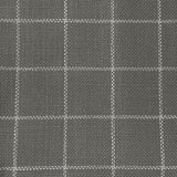 Mariah Fabric - Linen Look Checkered Square Pattern, 55" Width (1 Yard)