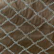 Marilyn Fabric Silk Fabric - Diamond Embroidered Floral, 54" Width (1 Yard)
