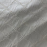 Marilyn Fabric Silk Fabric - Diamond Embroidered Floral, 54" Width (1 Yard)