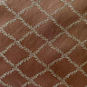 Marilyn Fabric Silk Fabric - Diamond Embroidered Floral, 54" Width (1 Yard)