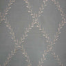 Marilyn Fabric Silk Fabric - Diamond Embroidered Floral, 54" Width (1 Yard)
