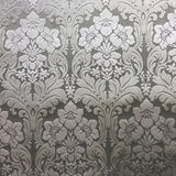 Marsel Cut Velvet Fabric - Damask Floral Pattern, 55" Width (1 Yard)