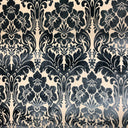 Marsel Cut Velvet Fabric - Damask Floral Pattern, 55" Width (1 Yard)