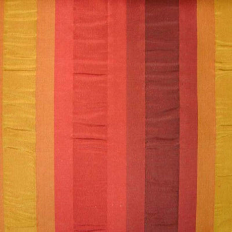 Martini Silk Fabric - Multi-Colored Stripe, 54" Width (1 Yard)