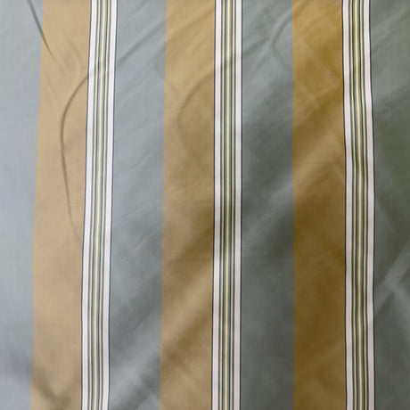 Marvi Fabric Silk Fabric - Multi-Colored Stripe Stripe, 54" Width (1 Yard)