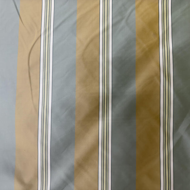Marvi Fabric Silk Fabric - Multi-Colored Stripe Stripe, 54" Width (1 Yard)