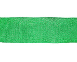 1.5" x 25 Yards Emerald Green Metallic Taffeta Gift Ribbon
