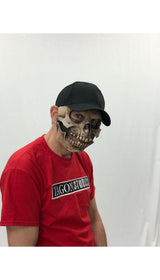 Skull Cap Mask for Spectacular Halloween Celebrations and Exciting Parties