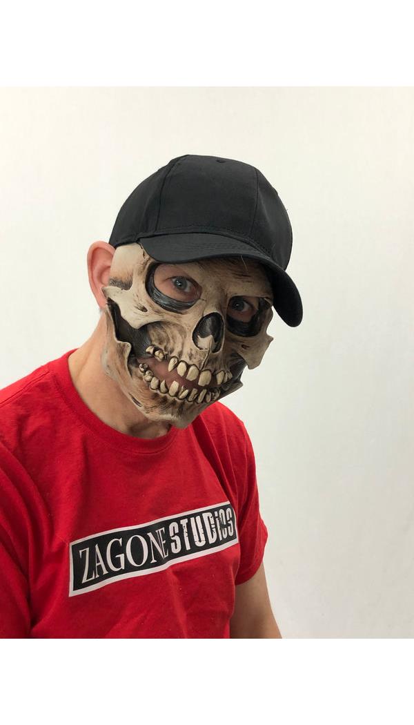 Premium Skull Cap Mask for Halloween Parties Themed Events and Costume Contests