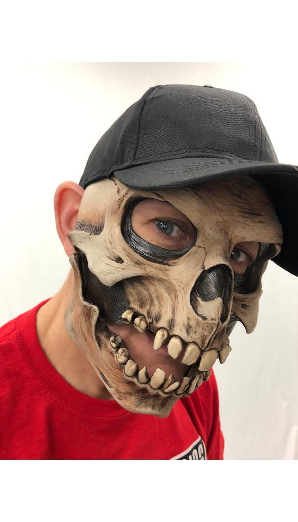 Premium Skull Cap Mask for Halloween Parties Themed Events and Costume Contests