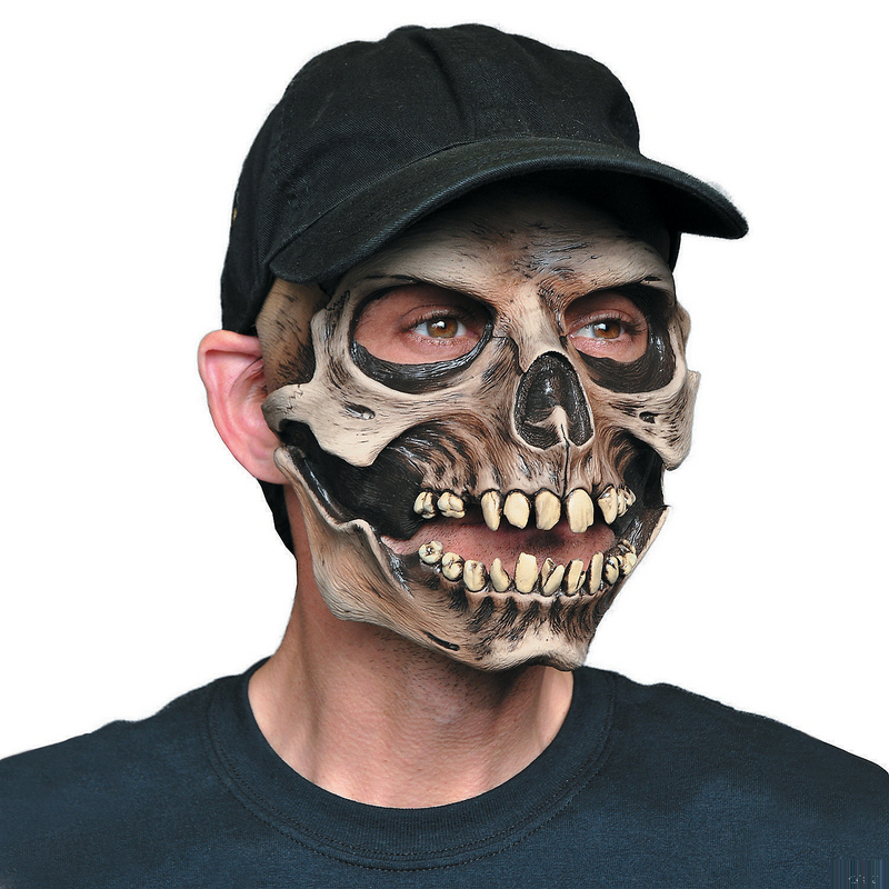 Skull Cap Mask for Spectacular Halloween Celebrations and Exciting Parties