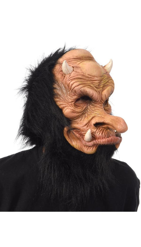 Authentic Teddy the Troll Latex Mask for Halloween Parties Costume Events and Themed Gatherings
