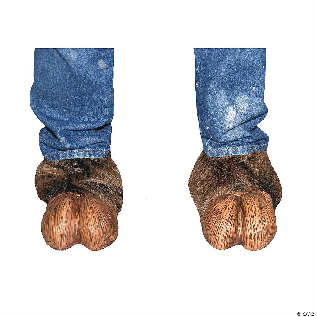 Unique Beast Hoof-Hearted Foot Covers for Halloween Costumes and Theatrical Performances