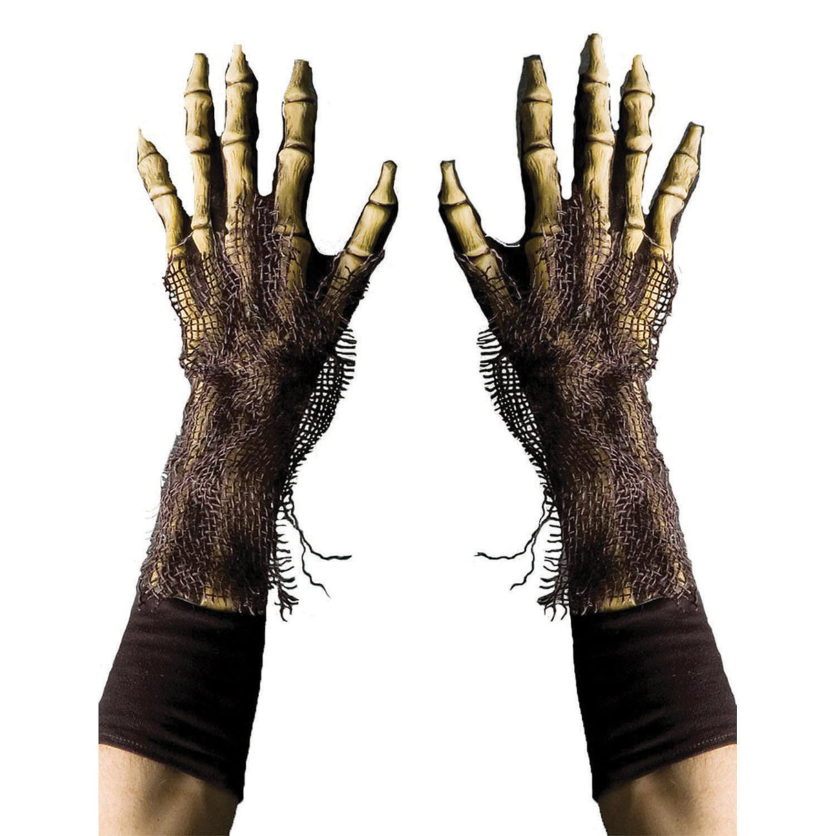 Creepy Grim Reaper Hand Gloves for Halloween Costume Parties and Themed Celebrations