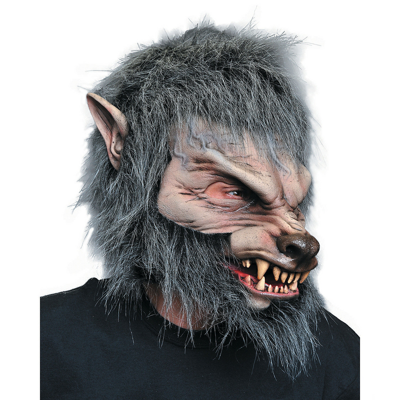 High-Quality Great Wolf Halloween Mask for Spooky Costume Parties and Frightening Events