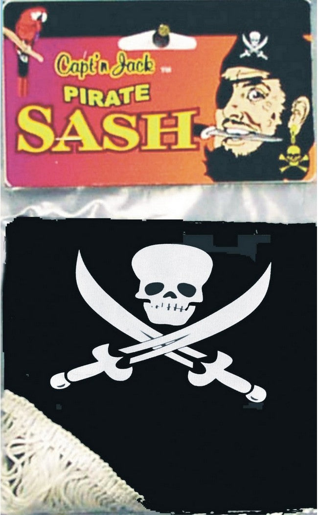 Pirate Sash Costume Accessory for Halloween Dress Up Fun