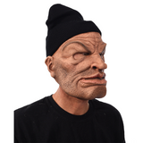 Hitman Latex Mask with Knit Cap – Thug Style Costume Accessory