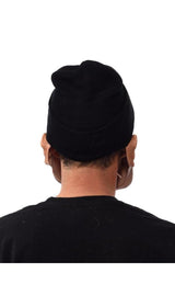 Hitman Latex Mask with Knit Cap – Thug Style Costume Accessory