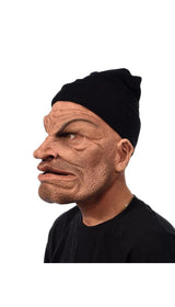 Hitman Latex Mask with Knit Cap – Thug Style Costume Accessory