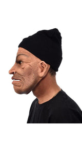 Hitman Latex Mask with Knit Cap – Thug Style Costume Accessory