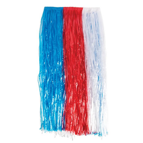 Adults Patriotic Hula Skirt - 12 Pc.