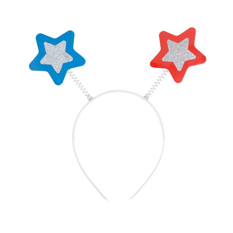 Patriotic Star Head Boppers - 12 Pc.